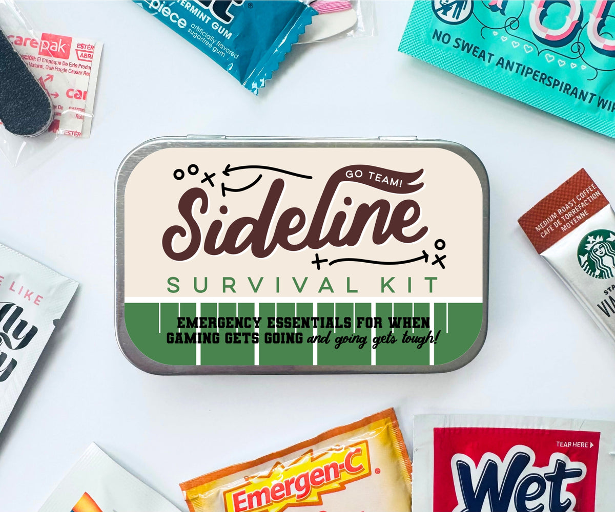 Sideline Survival Kit game day emergency kit for football fans